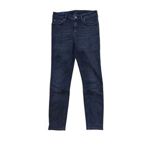 Acne Studios Bla Konst Straight Leg Jeans Size 25 Washed Black